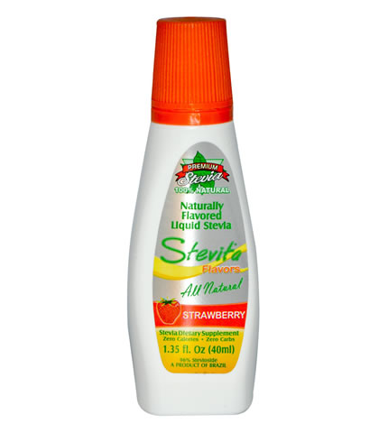 Strawberry Liquid Stevia, Stevita (40ml) - Click Image to Close